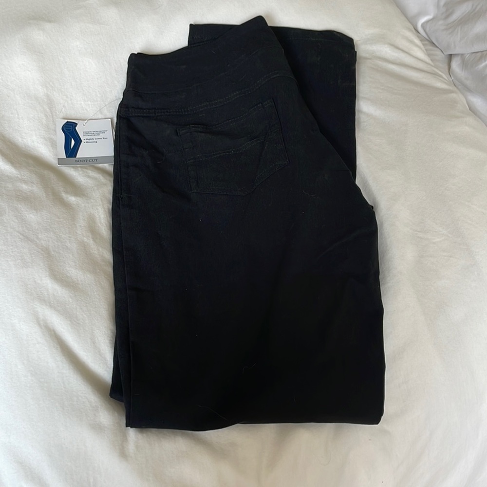 Size 10 tech stretch black pant by Fallscreek